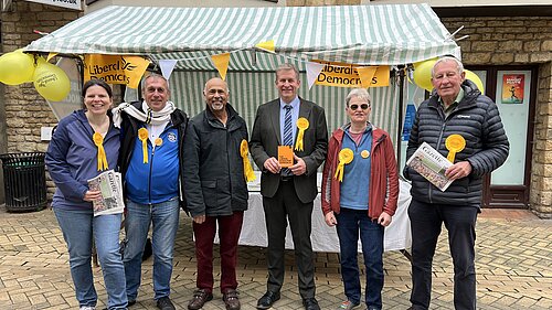 The market stall crew